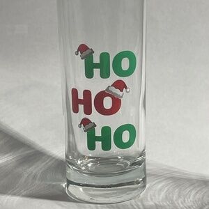 Christmas shot glass